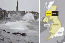 The wind warning covers the whole of Ayrshire for almost 24 hours