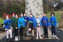 St Mary's Pupils are high climbers