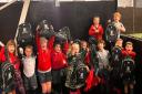 Largs Colts 2016s with their new kit bags