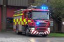 Largs Fire and Rescue were called to the scene