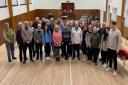 The cast of Largs Amateur Operatic Society's production of Carousel