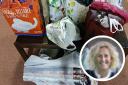 Wendy Low Thomson in plea for donations at Largs Foodbank
