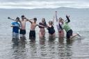 Water great effort: Co-op staff take the icy plunge for charity