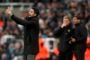 Mikel Arteta reacted angrily to decisions made in their defeat at Newcastle (Owen Humphreys/PA)