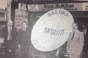A big deal! Solara satellite arrives in Largs in 1984