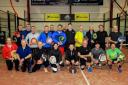 Local padel players will be taking part