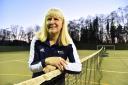 Inverclyde Tennis coach Lesley Whitehead.