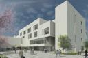 An artist impression of the new campus entrance