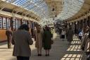 Filming for new TV drama with Star Wars actor at Wemyss Bay Station