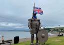 Largs pranksters give Magnus a makeover after England Euros win