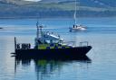 MOD Police in Millport bay carrying out routine duties;out