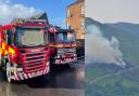 Largs fire crews praised for swift action after back hill blazes over recent days
