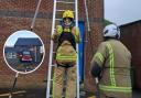 Largs Fire Crew: training taking place today for new recruits