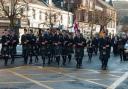Largs Boys' Brigade Remembrance parade