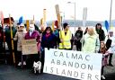 Over 100 islanders protested at the weekend over the ticketing failures