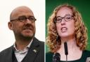 Scottish Green Party co-leaders Patrick Harvie and Lorna Slater