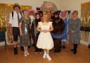The cast of Haylie House's pantomime, Goldilocks and the Three Bears