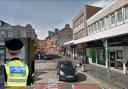 Town centre arrest in  Largs