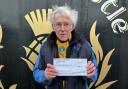 Quids in! Thistle fan Bill Tomlinson recently won £1000 in a Largs Thistle F.C 200 Club, which is now being replaced by the Largs Thistle Lotto