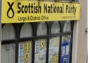 SNP office in Largs was vandalised