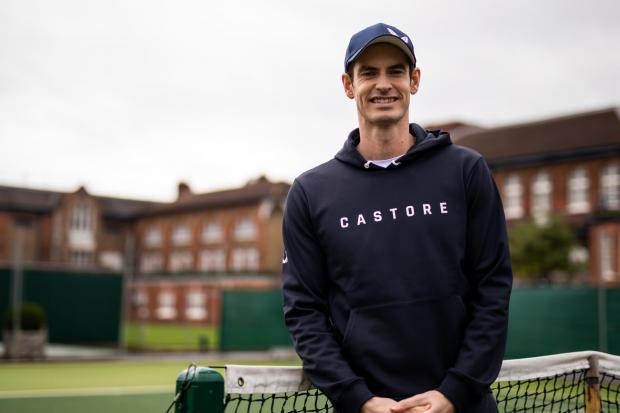 Andy Murray has worked with Castore since January 2019