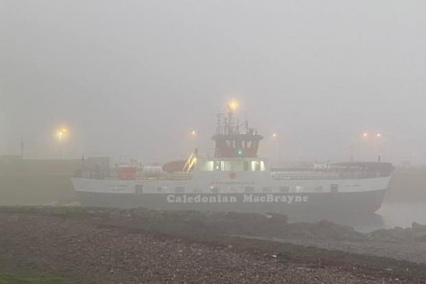 Low lying fog sees Cumbrae ferry disruption