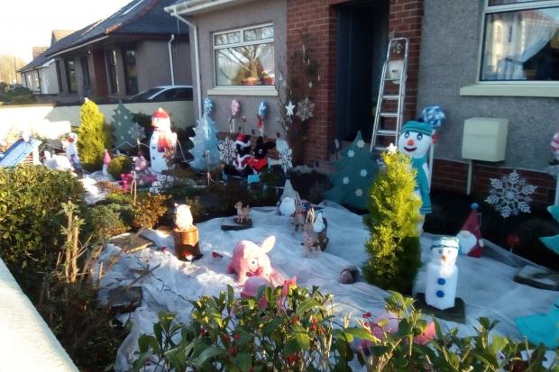 Family create enchanted Christmas woodland to support Parkinson’s charity