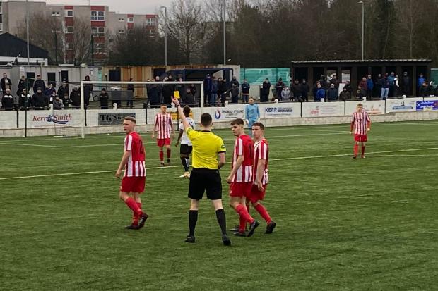 Controversial goals and drama as Largs downed by Cumnock