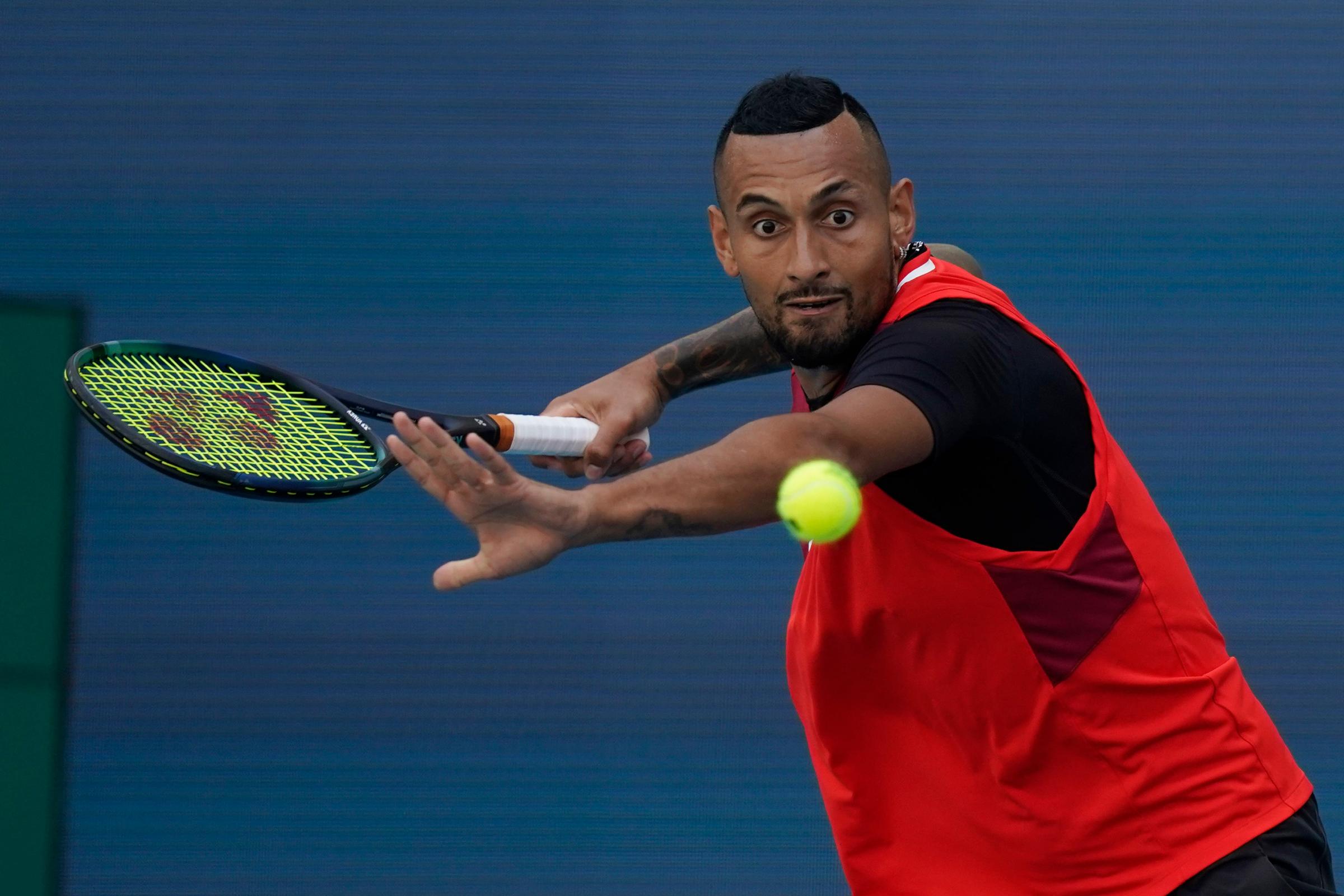Nick Kyrgios docked a game during defeat to Jannik Sinner at Miami Open Largs and Millport Weekly News