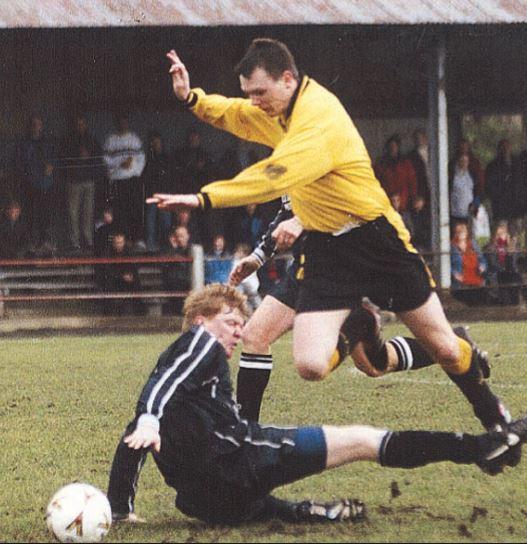 Largs and Millport Weekly News: Michael Hart in action in early 2000s