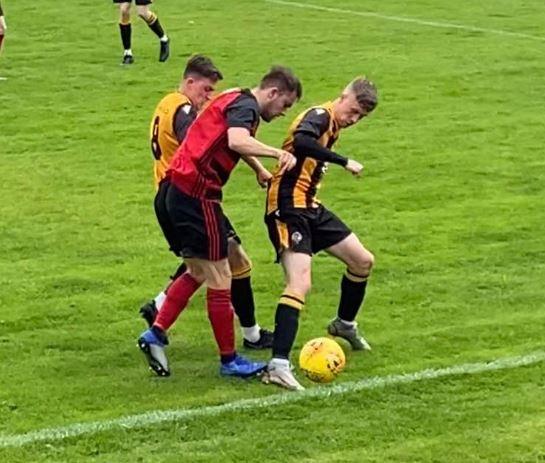Largs and Millport Weekly News: Sewell in action in his last match at Rob Roy