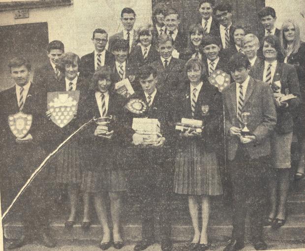 Largs and Millport Weekly News: Bright prospects - 1965 Largs High School achievers