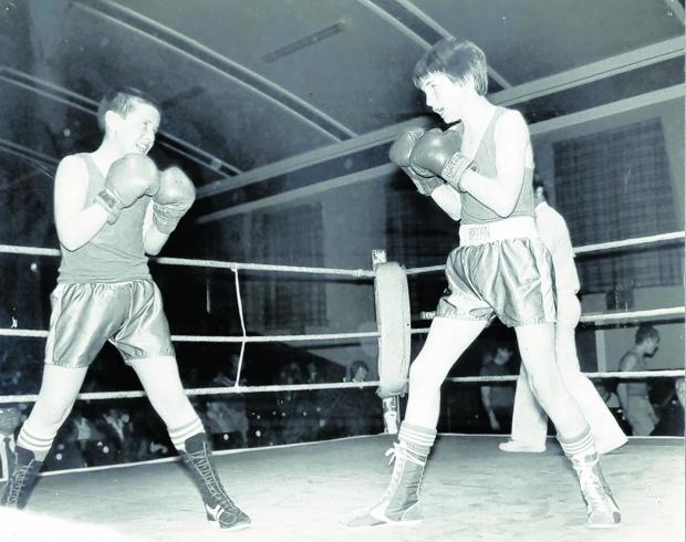 Largs and Millport Weekly News: Box clever - Barrfields was converted into boxing club