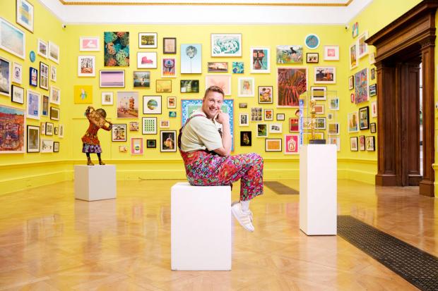 Comedian Joe Lycett will present a new programme following artists submitting work to the Royal Academy Summer Exhibition (BBC/Richard Ansett)