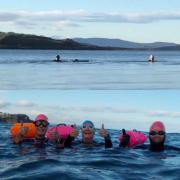 Largs Aubery swimming club fundraiser for RNLI