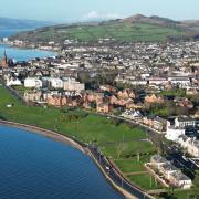 Largs seafront