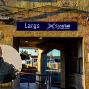 Largs would be  a 'perfect destination for UK Rail tours', says community councillor Jamie Black