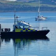 MOD Police in Millport bay carrying out routine duties;out