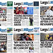 The Largs & Millport Weekly News has been shortlisted for the Scottish Weekly Newspaper of the Year