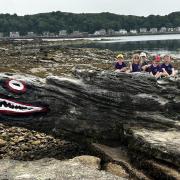 Make it snappy - Douglas Park nursery pupils meet The Crocodile