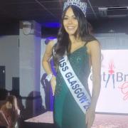 Award winning Aimee catches the eyes of the judges in Glasgow heat of Miss Great Britain