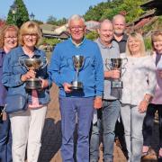 There were two trophies awarded to gardeners in Largs