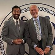 Largs hero Alistair Brown meets First Minister Humzah Yousaf