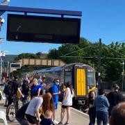 Rail stats showed increase usage last summer on Largs line