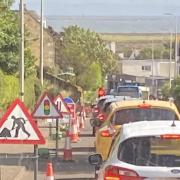 Roadworks are set to take place in Seamill