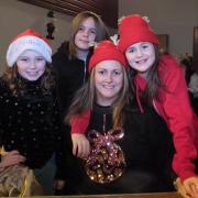 Skelmorlie residents got into the festive spirit at the switching-on of the village's Christmas tree lights.