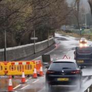 Flooding issue on Largs A78 at marina entrance