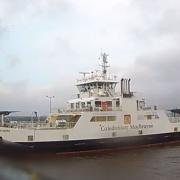 Ferry suspended this morning