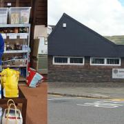 Paul Lamont visited Largs Foodbank to hand over donations