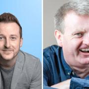 Stuart Mitchell and Raymond Mearns are on stage in Largs on December 28